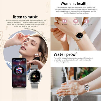 QS36 1.43-inch Smart Watch, Support Heart Rate, Blood Pressure, Blood Oxygen, Female Physiological Cycle