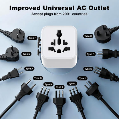 Onten CW81 Multi-Functional Universal Travel Charger Adapter