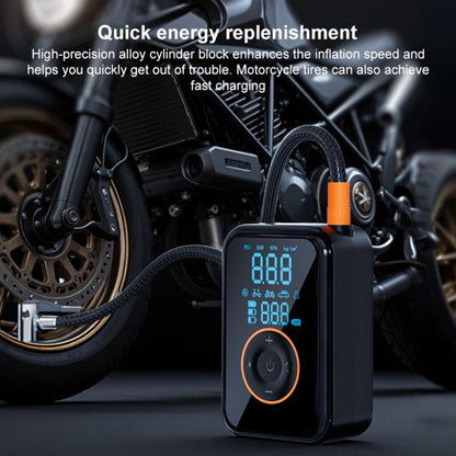 SUITU ST-5535B 4000mAh Digital Display Wireless Car Air Pump Electric Smart Tire Inflator