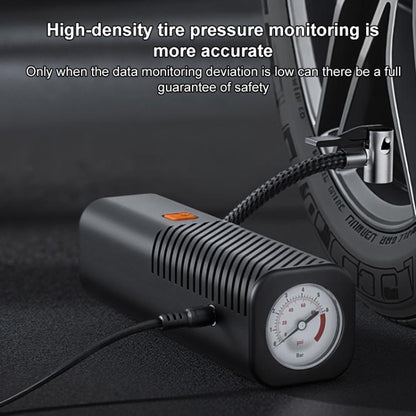 SUITU ST-5547 DC12V Portable Wired Car Pointer Pressure Gauge Inflator Pump