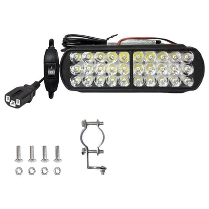 DC12-85V Motorcycle High-intensity LED Spotlight, Ultra-bright 15 LEDs + Screw, 15 LEDs + Screw + Switch + Clamp + 2.5m Plug, Ultra-bright 30 LEDs + Screw, 30 LEDs + Screw + Switch + Clamp + 2.5m Plug, Ultra-bright 36 LEDs + Screw