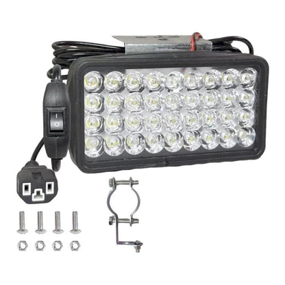 DC12-85V Motorcycle High-intensity LED Spotlight, Ultra-bright 15 LEDs + Screw, 15 LEDs + Screw + Switch + Clamp + 2.5m Plug, Ultra-bright 30 LEDs + Screw, 30 LEDs + Screw + Switch + Clamp + 2.5m Plug, Ultra-bright 36 LEDs + Screw