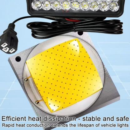 DC12-85V Motorcycle High-intensity LED Spotlight, Ultra-bright 15 LEDs + Screw, 15 LEDs + Screw + Switch + Clamp + 2.5m Plug, Ultra-bright 30 LEDs + Screw, 30 LEDs + Screw + Switch + Clamp + 2.5m Plug, Ultra-bright 36 LEDs + Screw