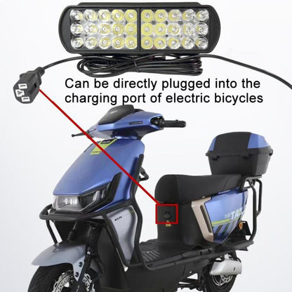 DC12-85V Motorcycle High-intensity LED Spotlight, Ultra-bright 15 LEDs + Screw, 15 LEDs + Screw + Switch + Clamp + 2.5m Plug, Ultra-bright 30 LEDs + Screw, 30 LEDs + Screw + Switch + Clamp + 2.5m Plug, Ultra-bright 36 LEDs + Screw