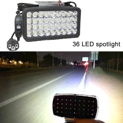 DC12-85V Motorcycle High-intensity LED Spotlight, Ultra-bright 15 LEDs + Screw, 15 LEDs + Screw + Switch + Clamp + 2.5m Plug, Ultra-bright 30 LEDs + Screw, 30 LEDs + Screw + Switch + Clamp + 2.5m Plug, Ultra-bright 36 LEDs + Screw