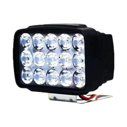 DC 12V-80V LED Super Bright Headlight Beam Driving Light for Electric Vehicle, Tractor, ATV/UTV, 15-LEDs Single Light, 3 inch 18-LEDs Single Light, 4 inch 30-LEDs High Low Light, 5 inch 48-LEDs High Low Light, 7 inch 57-LEDs High Low Light