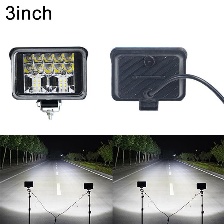 DC 12V-80V LED Super Bright Headlight Beam Driving Light for Electric Vehicle, Tractor, ATV/UTV, 15-LEDs Single Light, 3 inch 18-LEDs Single Light, 4 inch 30-LEDs High Low Light, 5 inch 48-LEDs High Low Light, 7 inch 57-LEDs High Low Light