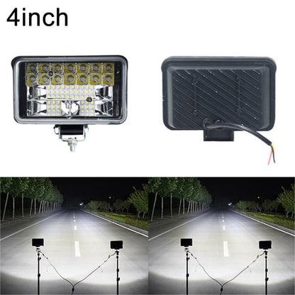 DC 12V-80V LED Super Bright Headlight Beam Driving Light for Electric Vehicle, Tractor, ATV/UTV, 15-LEDs Single Light, 3 inch 18-LEDs Single Light, 4 inch 30-LEDs High Low Light, 5 inch 48-LEDs High Low Light, 7 inch 57-LEDs High Low Light