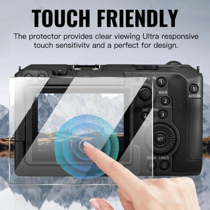 2pcs HD Anti-Scratch Anti-Fingerprint Tempered Glass Film, For Canon EOS C50, For Canon EOS R8