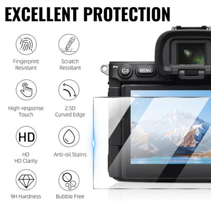3pcs HD Anti-Scratch Anti-Fingerprint Tempered Glass Film, For Sony Alpha 7 V  / ILCE-7M5