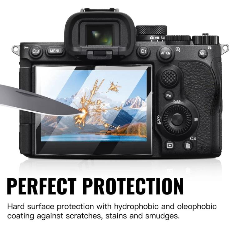 HD Anti-Scratch Anti-Fingerprint Tempered Glass Film, For Sony Alpha 7 V  / ILCE-7M5