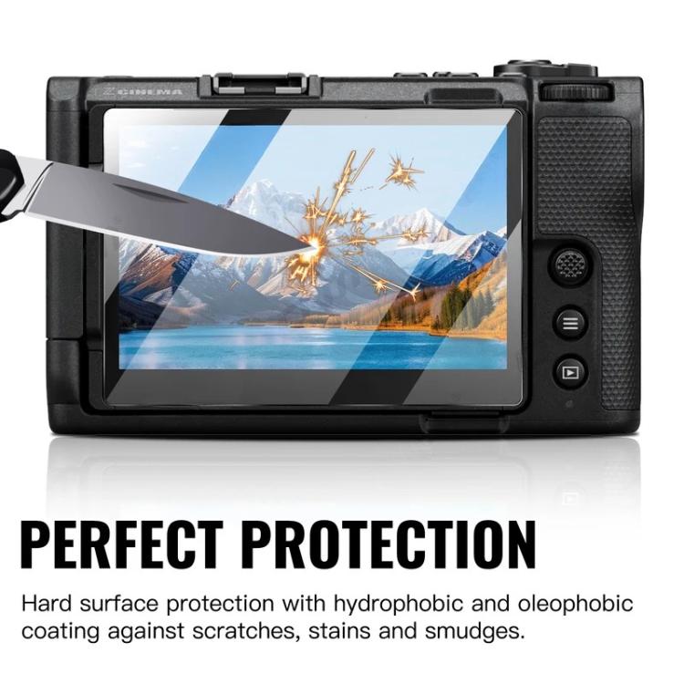 HD Anti-Scratch Anti-Fingerprint Tempered Glass Film, For Nikon ZR