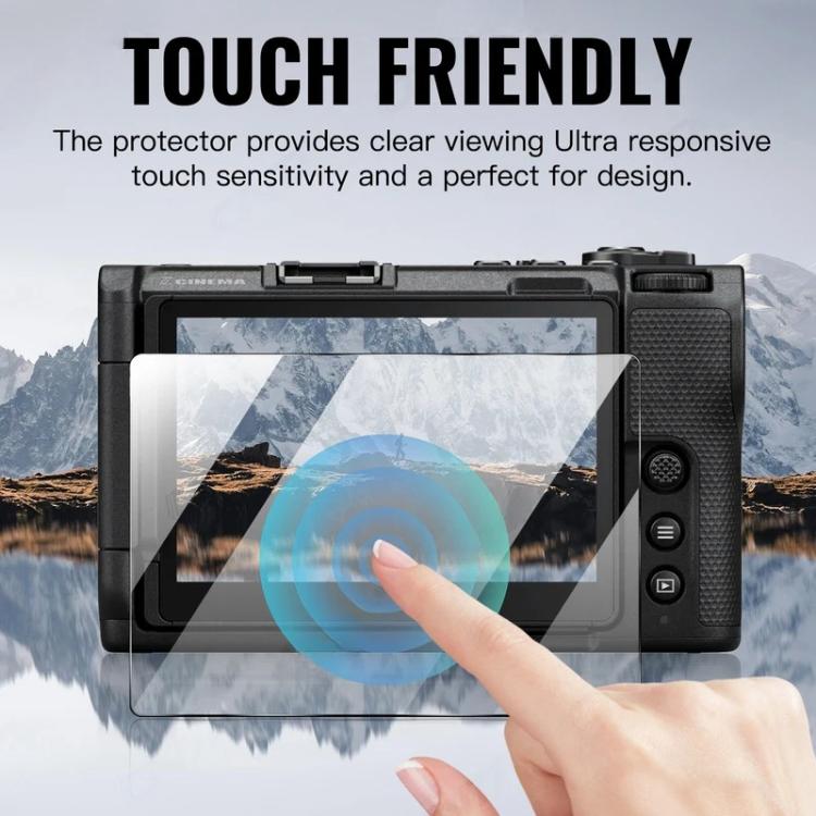 HD Anti-Scratch Anti-Fingerprint Tempered Glass Film, For Nikon ZR