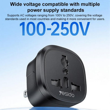 Yesido MC45 US / AU Plug Converter Travel Universal Adapter, MC45