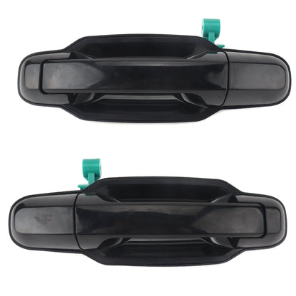 2 PCS Car Rear Door Outside Handle 83650-3E010+83660-3E010 for KIA Sorento 2003-2006, Rear Door