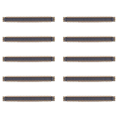 10pcs LCD Display FPC Connector On Motherboard (60Pin), For Google Pixel 10 Pro XL, For Google Pixel 10 Pro, For Google Pixel 10, For Google Pixel 9 Pro, For Google Pixel 8, For Google Pixel 7, For Google Pixel 6 Pro, For Google Pixel 6