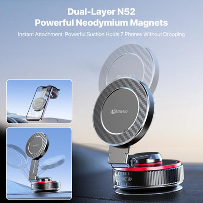 K99 Rotating Alloy Magnetic Vacuum Phone Holder