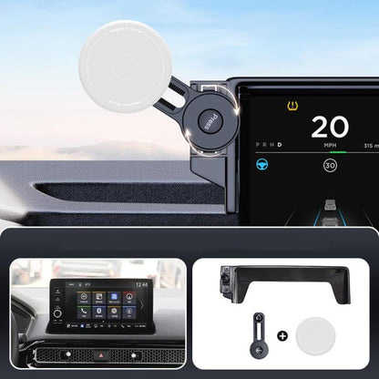 Car Screen Magnetic Phone Holder Mount with Extension Arm, For Honda 11th Gen Civic / Integra 2022-2025, For Honda XR-V 2023-2024 / Vezel 2023, For Honda ZR-V 2022-2023 / HR-V 2023, For Honda Accord 2018-2022 10.25 inch Screen
