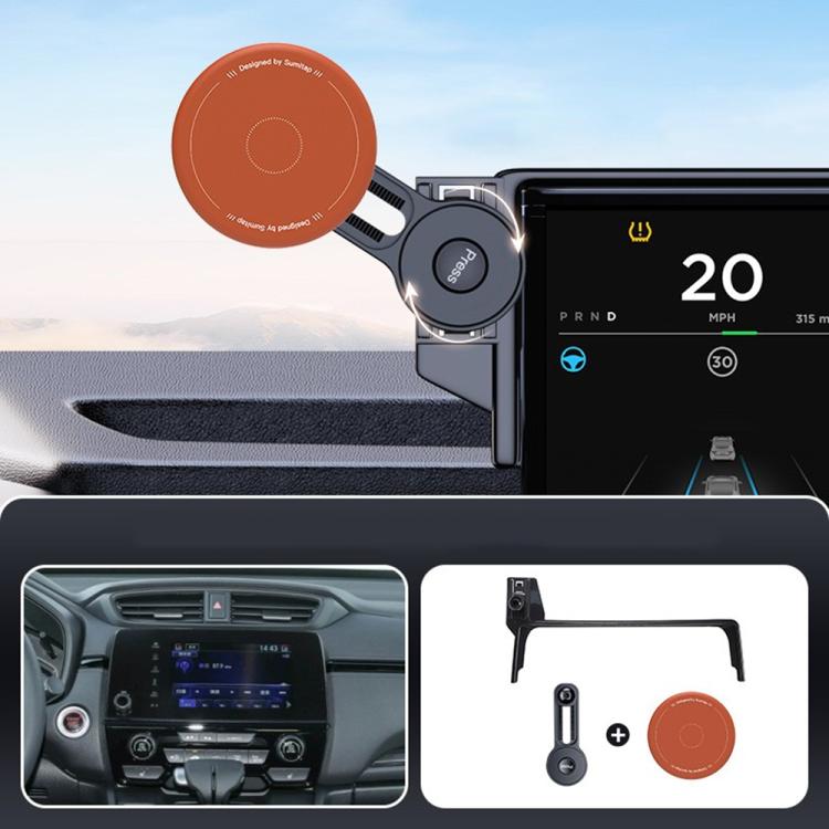 Car Screen Magnetic Phone Holder Mount with Extension Arm, For Honda 11th Gen Civic / Integra 2022-2025, For Honda XR-V 2023-2024 / Vezel 2023, For Honda ZR-V 2022-2023 / HR-V 2023, For Honda Accord 2018-2022 10.25 inch Screen