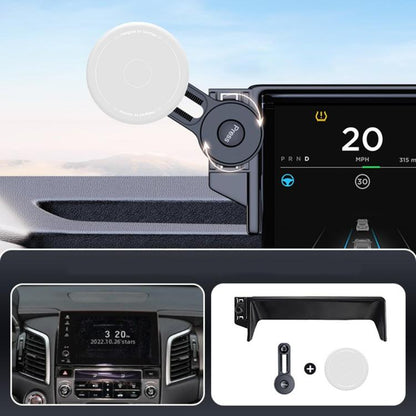 Car Screen Magnetic Phone Holder Mount with Extension Arm, For Honda 11th Gen Civic / Integra 2022-2025, For Honda XR-V 2023-2024 / Vezel 2023, For Honda ZR-V 2022-2023 / HR-V 2023, For Honda Accord 2018-2022 10.25 inch Screen