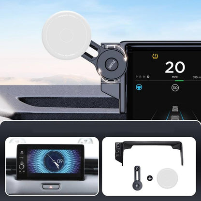 Car Screen Magnetic Phone Holder Mount with Extension Arm, For Honda 11th Gen Civic / Integra 2022-2025, For Honda XR-V 2023-2024 / Vezel 2023, For Honda ZR-V 2022-2023 / HR-V 2023, For Honda Accord 2018-2022 10.25 inch Screen