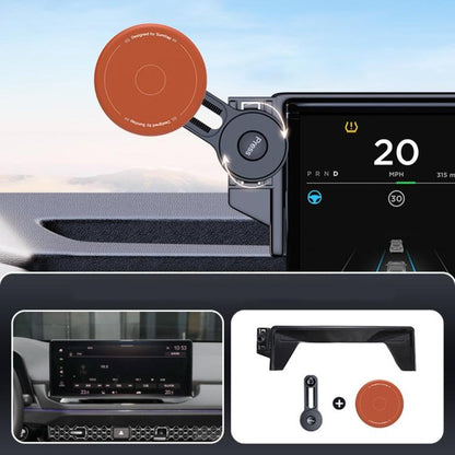 Car Screen Magnetic Phone Holder Mount with Extension Arm, For Honda 11th Gen Civic / Integra 2022-2025, For Honda XR-V 2023-2024 / Vezel 2023, For Honda ZR-V 2022-2023 / HR-V 2023, For Honda Accord 2018-2022 10.25 inch Screen