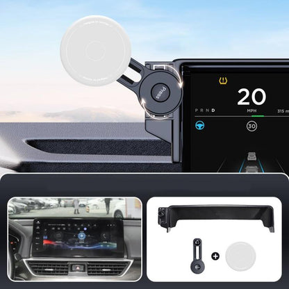Car Screen Magnetic Phone Holder Mount with Extension Arm, For Honda 11th Gen Civic / Integra 2022-2025, For Honda XR-V 2023-2024 / Vezel 2023, For Honda ZR-V 2022-2023 / HR-V 2023, For Honda Accord 2018-2022 10.25 inch Screen