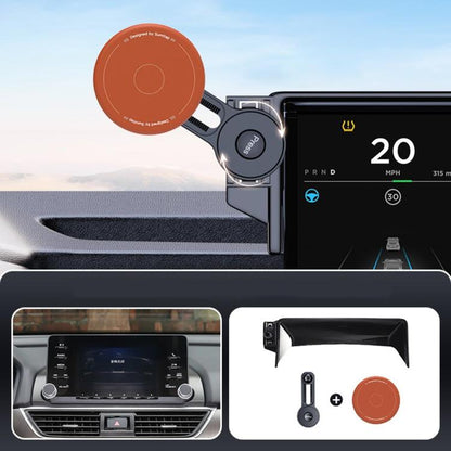 Car Screen Magnetic Phone Holder Mount with Extension Arm, For Honda 11th Gen Civic / Integra 2022-2025, For Honda XR-V 2023-2024 / Vezel 2023, For Honda ZR-V 2022-2023 / HR-V 2023, For Honda Accord 2018-2022 10.25 inch Screen