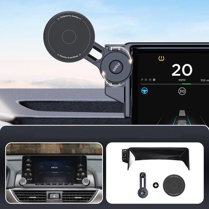Car Screen Magnetic Phone Holder Mount with Extension Arm, For Honda 11th Gen Civic / Integra 2022-2025, For Honda XR-V 2023-2024 / Vezel 2023, For Honda ZR-V 2022-2023 / HR-V 2023, For Honda Accord 2018-2022 10.25 inch Screen