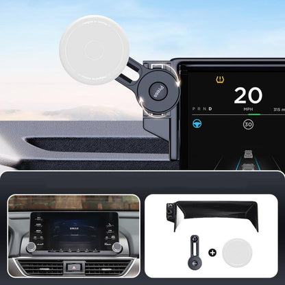 Car Screen Magnetic Phone Holder Mount with Extension Arm, For Honda 11th Gen Civic / Integra 2022-2025, For Honda XR-V 2023-2024 / Vezel 2023, For Honda ZR-V 2022-2023 / HR-V 2023, For Honda Accord 2018-2022 10.25 inch Screen