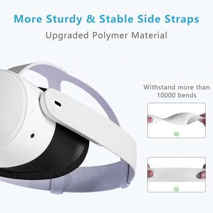 WG37 Adjustable Head Strap VR Headsets Accessory, For Meta Quest 3 / 3S