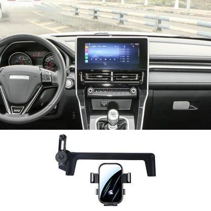 Car Screen Phone Holder Mount with Extension Arm, For Haval H5 2023-2025, For Haval Menglong 2023, For Haval Xiaolong 2023, For Haval Xiaolong MAX 2023, For Haval 2nd Gen Dargo 2024-2026, For Haval Dargo 2020-2024, For Haval M6 Plus 2021-2023