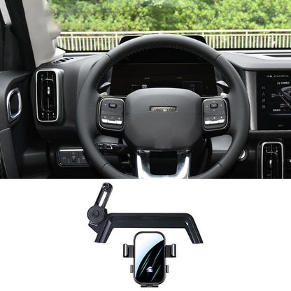 Car Screen Phone Holder Mount with Extension Arm, For Haval H5 2023-2025, For Haval Menglong 2023, For Haval Xiaolong 2023, For Haval Xiaolong MAX 2023, For Haval 2nd Gen Dargo 2024-2026, For Haval Dargo 2020-2024, For Haval M6 Plus 2021-2023