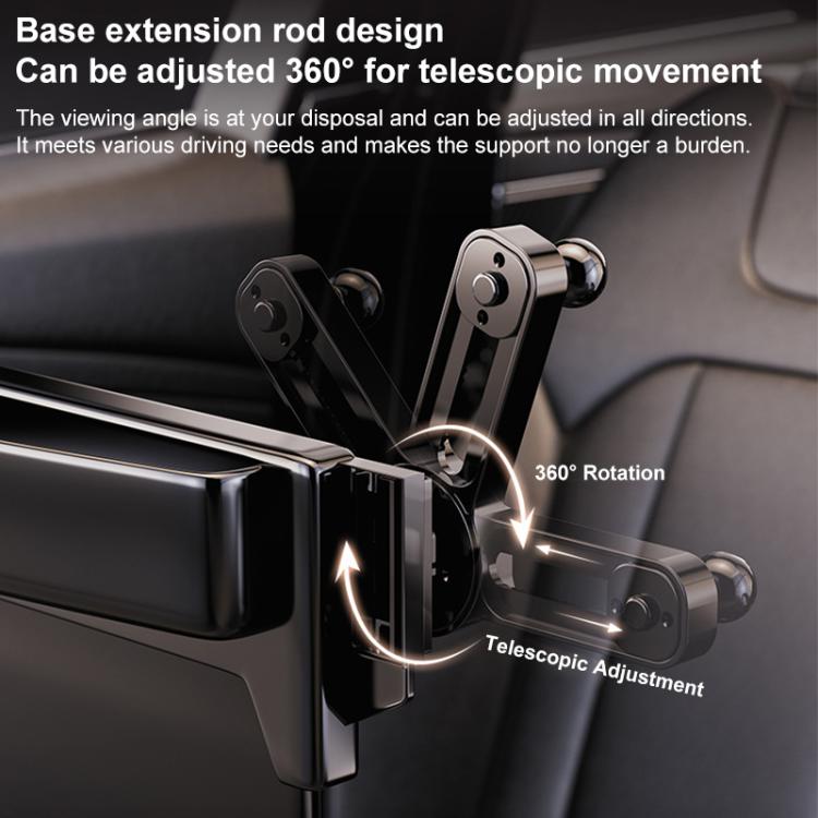 Car Screen Phone Holder Mount with Extension Arm, For Haval H5 2023-2025, For Haval Menglong 2023, For Haval Xiaolong 2023, For Haval Xiaolong MAX 2023, For Haval 2nd Gen Dargo 2024-2026, For Haval Dargo 2020-2024, For Haval M6 Plus 2021-2023