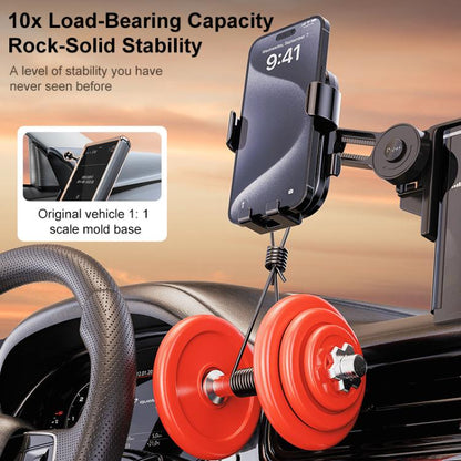 Car Screen Phone Holder Mount with Extension Arm, For Haval H5 2023-2025, For Haval Menglong 2023, For Haval Xiaolong 2023, For Haval Xiaolong MAX 2023, For Haval 2nd Gen Dargo 2024-2026, For Haval Dargo 2020-2024, For Haval M6 Plus 2021-2023