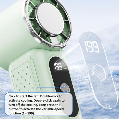 M69 Turbocharged Mini Handheld Cooling Fan