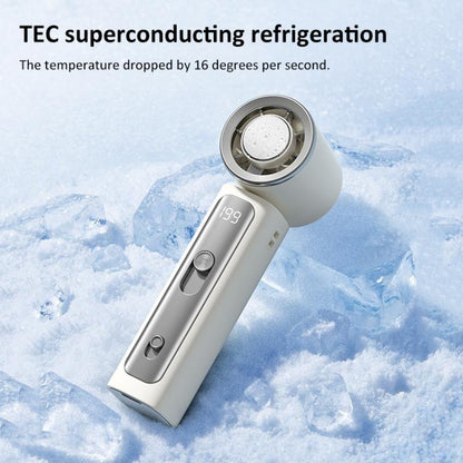 Y33 Mini Handheld Cooling Fan with Digital Display