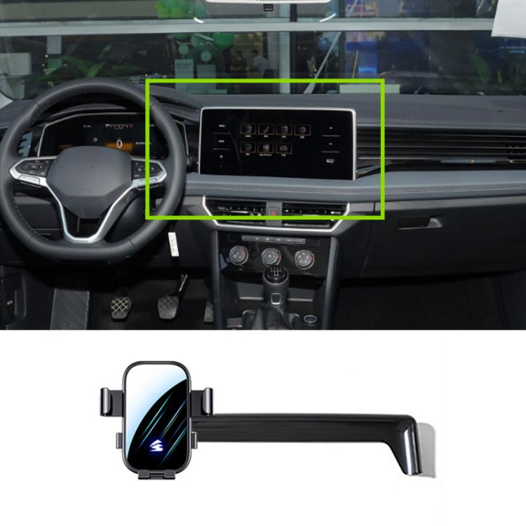Car Screen Phone Holder Mount with Extension Arm, For Volkswagen ID7 2024 15 inch, For Volkswagen ID4X CROZZ 21-24 12 inch, For Volkswagen Tiguan L Pro 24-25 15 inch, For Volkswagen TAYRON 23-25 12 inch, For Volkswagen ID4 / ID3 25-26 12.9 inch