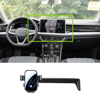 Car Screen Phone Holder Mount with Extension Arm, For Volkswagen ID7 2024 15 inch, For Volkswagen ID4X CROZZ 21-24 12 inch, For Volkswagen Tiguan L Pro 24-25 15 inch, For Volkswagen TAYRON 23-25 12 inch, For Volkswagen ID4 / ID3 25-26 12.9 inch