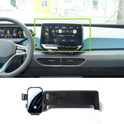 Car Screen Phone Holder Mount with Extension Arm, For Volkswagen ID7 2024 15 inch, For Volkswagen ID4X CROZZ 21-24 12 inch, For Volkswagen Tiguan L Pro 24-25 15 inch, For Volkswagen TAYRON 23-25 12 inch, For Volkswagen ID4 / ID3 25-26 12.9 inch