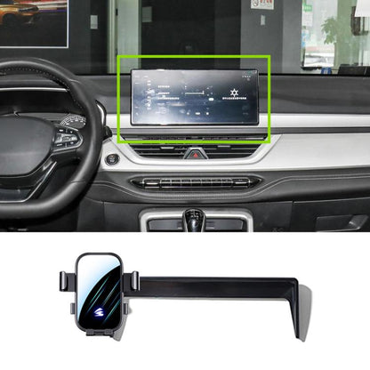 Car Screen Phone Holder Mount with Extension Arm, For Geely Preface L 2024 12.3 inch, For Geely Jiaji L 2023 12.3 inch, For Geely Jiaji 2019-2022 12.3 inch, For Geely Jiaji 2019-2021 10.25 inch, For Geely Boyue Cool 2023 13.2 inch