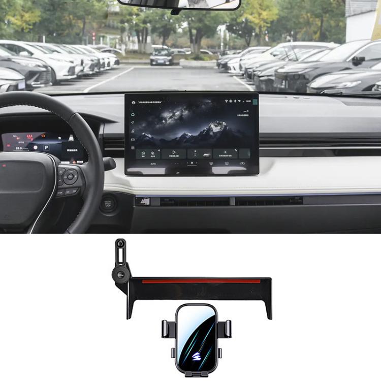 Car Screen Phone Holder Mount with Extension Arm, For Toyota Sienna 2021-2026 12.3 inch, For Toyota Sienna 2021-2023 8 inch, For Toyota Sienna 2024 10.25 inch, For Toyota BZ4 2022 / BZ4X 12.3/8 inch, For Toyota Bozhi BZ3X 2025 14.6 inch