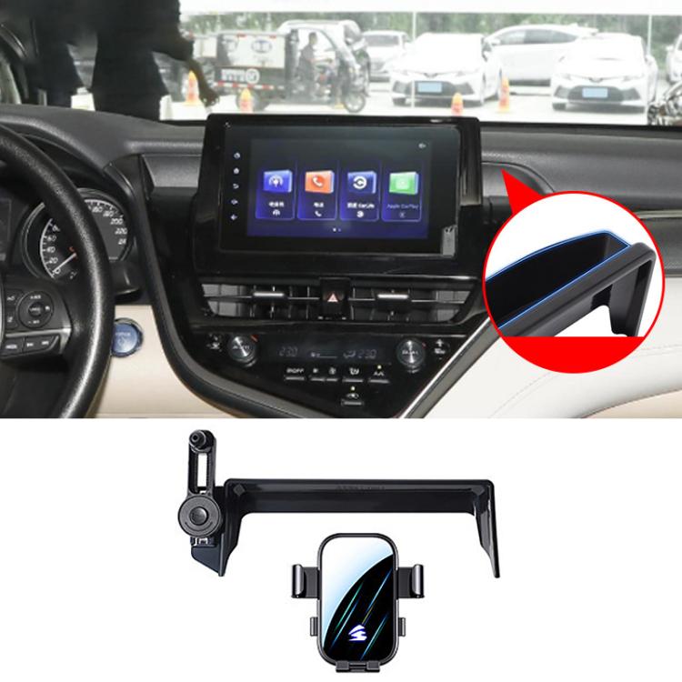 Car Screen Phone Holder Mount with Extension Arm, For Toyota Sienna 2021-2026 12.3 inch, For Toyota Sienna 2021-2023 8 inch, For Toyota Sienna 2024 10.25 inch, For Toyota BZ4 2022 / BZ4X 12.3/8 inch, For Toyota Bozhi BZ3X 2025 14.6 inch