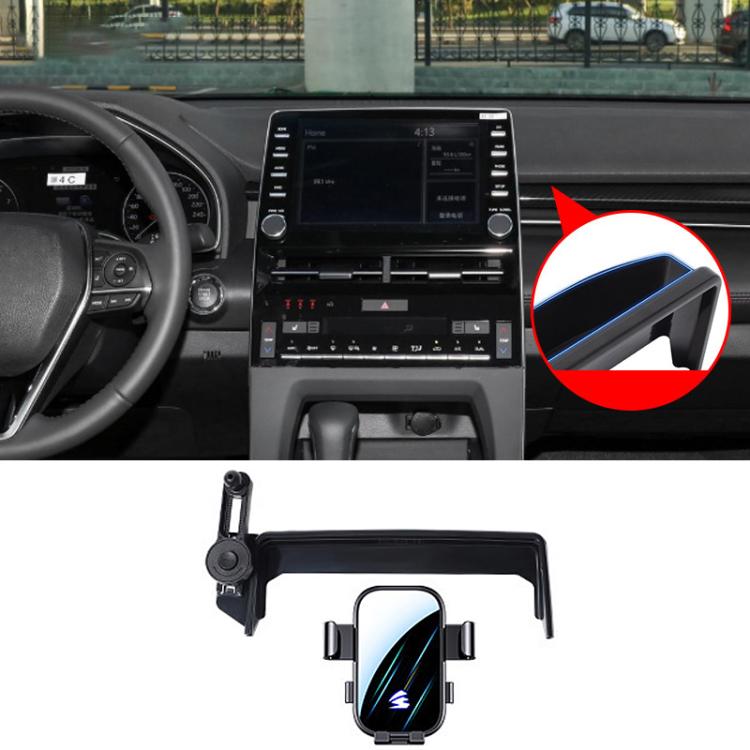 Car Screen Phone Holder Mount with Extension Arm, For Toyota Sienna 2021-2026 12.3 inch, For Toyota Sienna 2021-2023 8 inch, For Toyota Sienna 2024 10.25 inch, For Toyota BZ4 2022 / BZ4X 12.3/8 inch, For Toyota Bozhi BZ3X 2025 14.6 inch