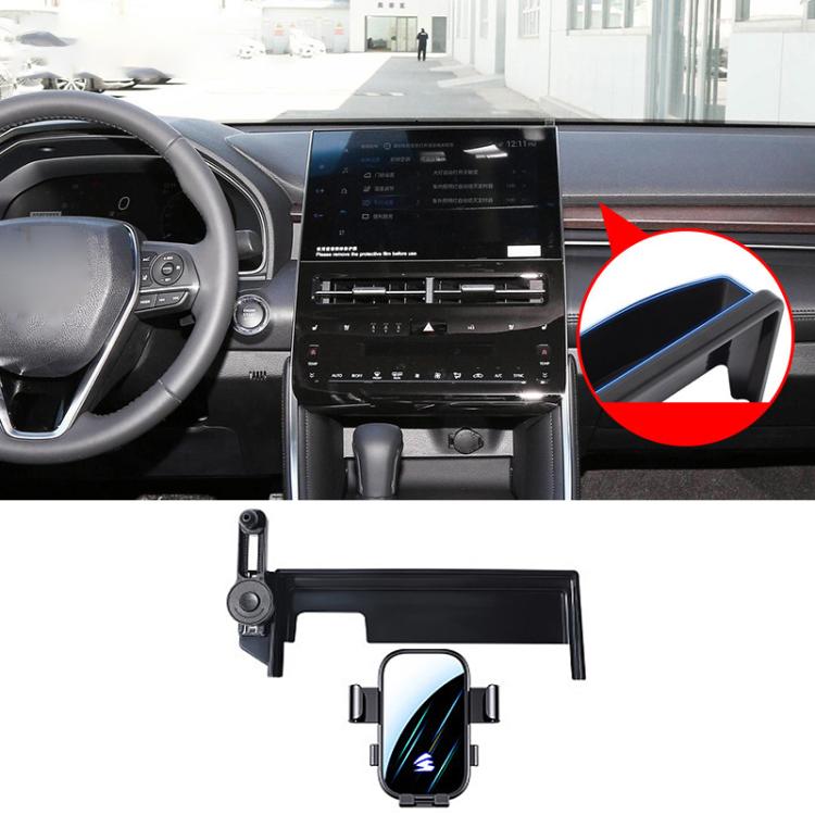 Car Screen Phone Holder Mount with Extension Arm, For Toyota Sienna 2021-2026 12.3 inch, For Toyota Sienna 2021-2023 8 inch, For Toyota Sienna 2024 10.25 inch, For Toyota BZ4 2022 / BZ4X 12.3/8 inch, For Toyota Bozhi BZ3X 2025 14.6 inch