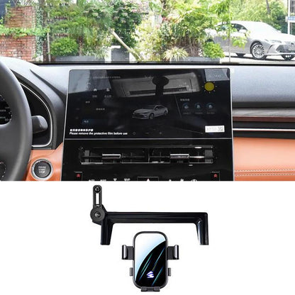 Car Screen Phone Holder Mount with Extension Arm, For Toyota Sienna 2021-2026 12.3 inch, For Toyota Sienna 2021-2023 8 inch, For Toyota Sienna 2024 10.25 inch, For Toyota BZ4 2022 / BZ4X 12.3/8 inch, For Toyota Bozhi BZ3X 2025 14.6 inch