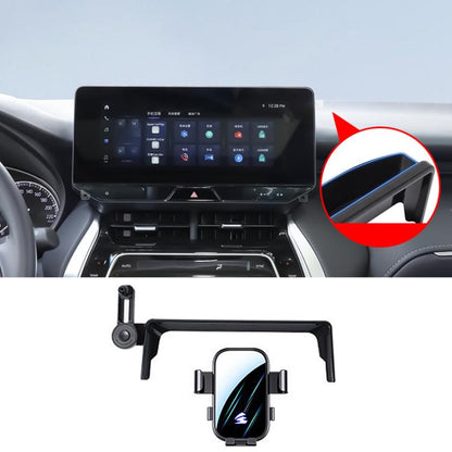 Car Screen Phone Holder Mount with Extension Arm, For Toyota Sienna 2021-2026 12.3 inch, For Toyota Sienna 2021-2023 8 inch, For Toyota Sienna 2024 10.25 inch, For Toyota BZ4 2022 / BZ4X 12.3/8 inch, For Toyota Bozhi BZ3X 2025 14.6 inch