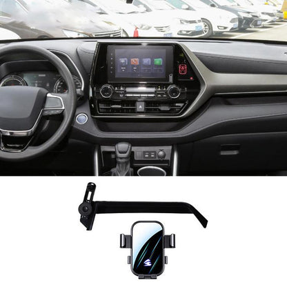 Car Screen Phone Holder Mount with Extension Arm, For Toyota Sienna 2021-2026 12.3 inch, For Toyota Sienna 2021-2023 8 inch, For Toyota Sienna 2024 10.25 inch, For Toyota BZ4 2022 / BZ4X 12.3/8 inch, For Toyota Bozhi BZ3X 2025 14.6 inch