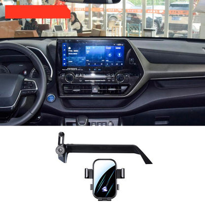 Car Screen Phone Holder Mount with Extension Arm, For Toyota Sienna 2021-2026 12.3 inch, For Toyota Sienna 2021-2023 8 inch, For Toyota Sienna 2024 10.25 inch, For Toyota BZ4 2022 / BZ4X 12.3/8 inch, For Toyota Bozhi BZ3X 2025 14.6 inch