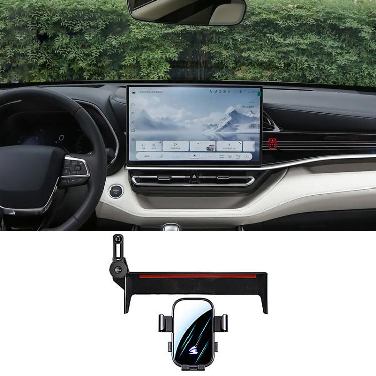 Car Screen Phone Holder Mount with Extension Arm, For Toyota Sienna 2021-2026 12.3 inch, For Toyota Sienna 2021-2023 8 inch, For Toyota Sienna 2024 10.25 inch, For Toyota BZ4 2022 / BZ4X 12.3/8 inch, For Toyota Bozhi BZ3X 2025 14.6 inch